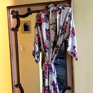 Lovely silky robe